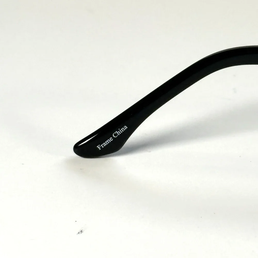 Cruz Rockaway Blvd Eyeglasses Frame Only 54-17-140 Navy Mens Half Rim Metal‎